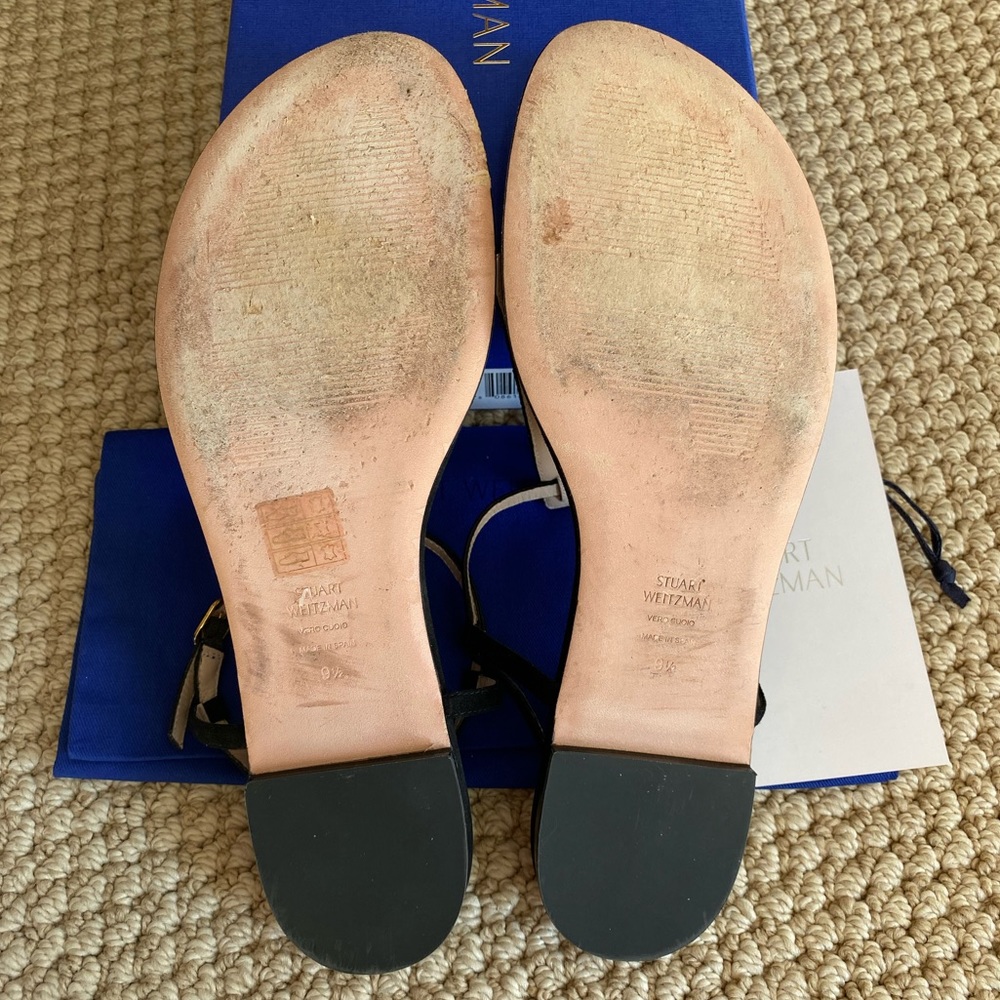 Authentic Stuart Weitzman Splender Crystal Sandal - image 5